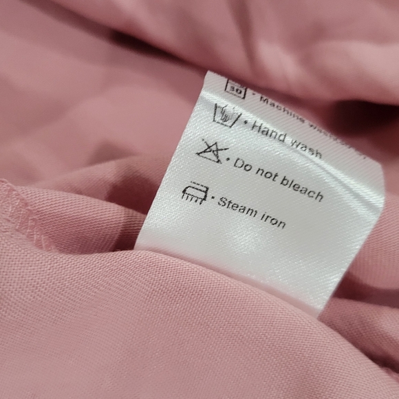 MEROKEETY Women's Long Sleeve Smocked V-neck High Waist Ruffle Tier Midi Dress - Picture 11 of 15